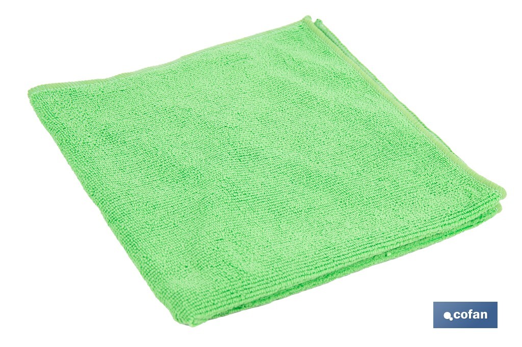 BAYETA MICROTEX 40X40cm COLOR VERDE