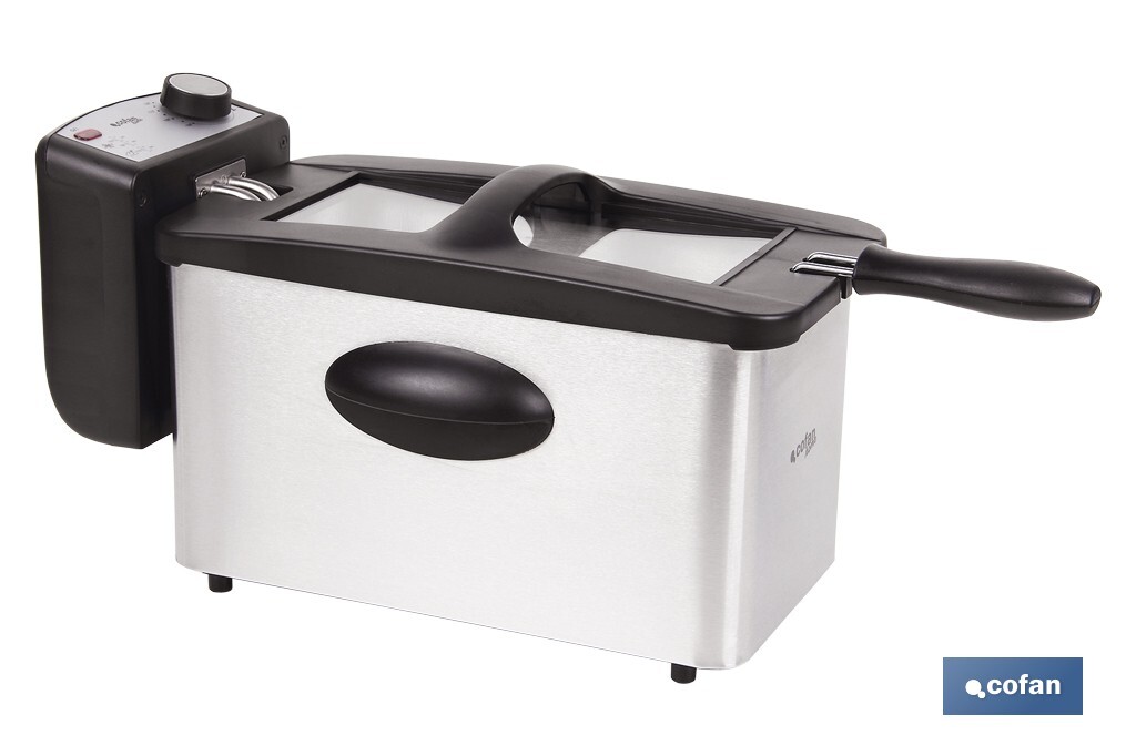 FREIDORA ELECTRICA ACERO INOXIDABLE 3L 2000W