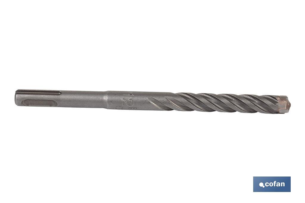 BROCA ESPECIAL SDS+ 4 PUNTAS M-6X210MM (PACK: 1 UDS)