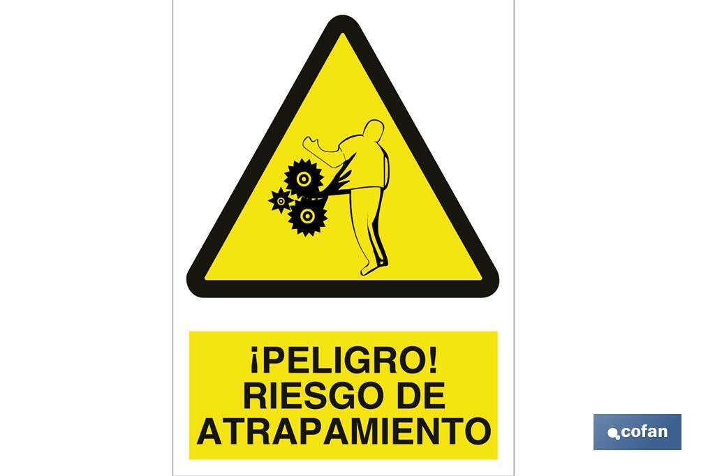 SEÑAL ADHESIVA 210X148MM.
