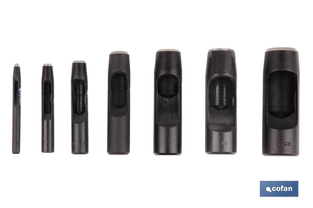 SACABOCADOS MATERIALES LIGEROS 4 MM (PACK: 1 UDS)