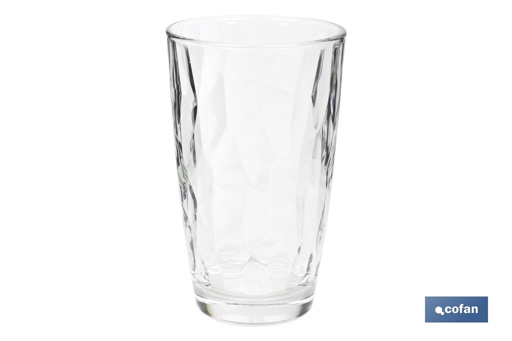 PACK 6 VASOS ALTO VIDRIO 47 CL MODELO JADE