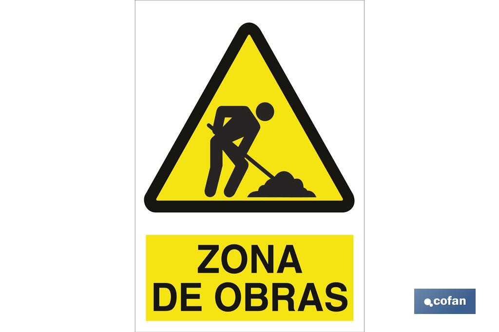 SEÑAL POLIESTIRENO 210X148MM. (PACK: 1 UDS)