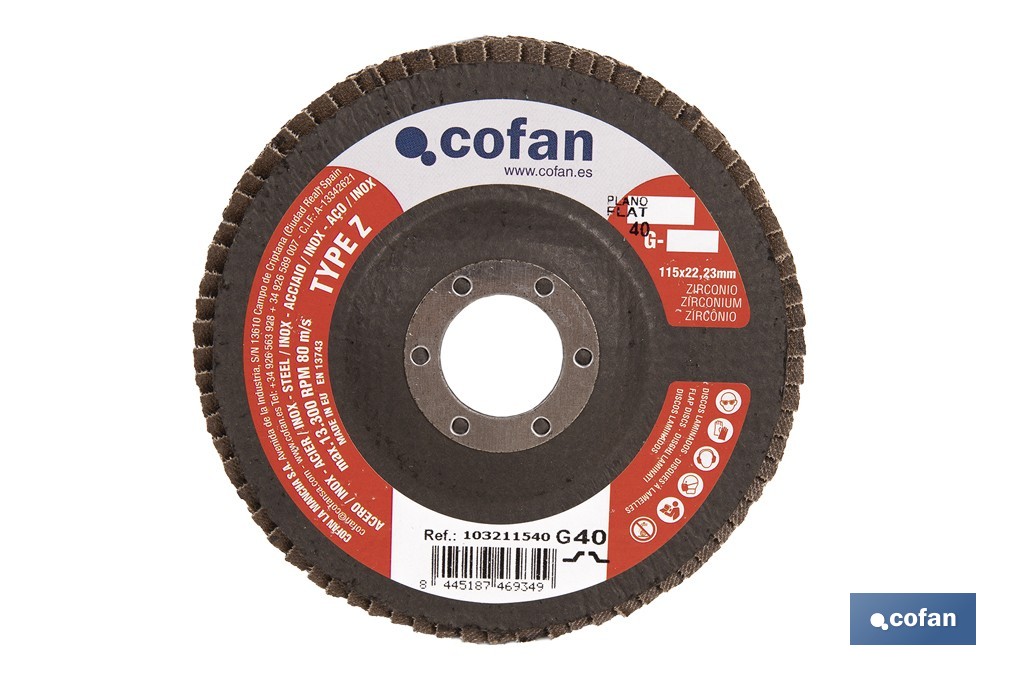 Discos Laminados Estándar Plano