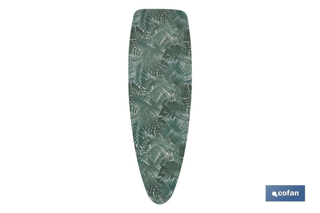 FUNDA ACOLCHADA PERCHAS NEGRAS | MEDIDA: 135 X 53 CM